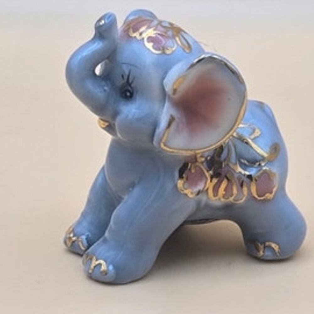 Exclusive EM & EM Collections Purple  Elephant - Picture 2 of 6